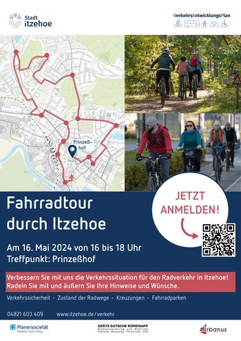 Plakat zur Radtour